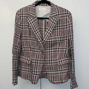 Isabel Marant Etoile plaid checkered linen blazer size FR40 (small)